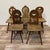 Antique German Farmhouse Chairs, 1800s, Set of 5 For Sale - Image 15 of 15
