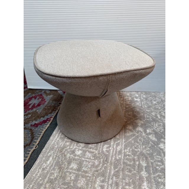 Luca Nichetto for Artifort Pala Swivel Chair + Ottoman, Set For Sale - Image 9 of 12