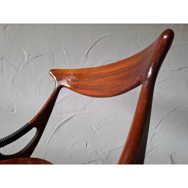 1950s Chairs by Arne Hovmand-Olsen for Mogens Kold, Denmark ,1959, Set of 2 For Sale - Image 5 of 8