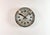 This wall clock was produced by NUFA in Germany during the 1960s. It features a silver chrome plated bakelite frame, a...