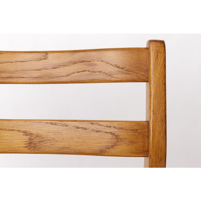 Vintage Scandinavian Oak Stacking Chair by Carl-Ewert Ekström, 1960s For Sale - Image 6 of 10