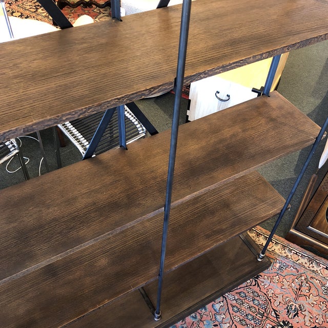 Restoration Hardware Parisian Cornice Double Shelving Chairish