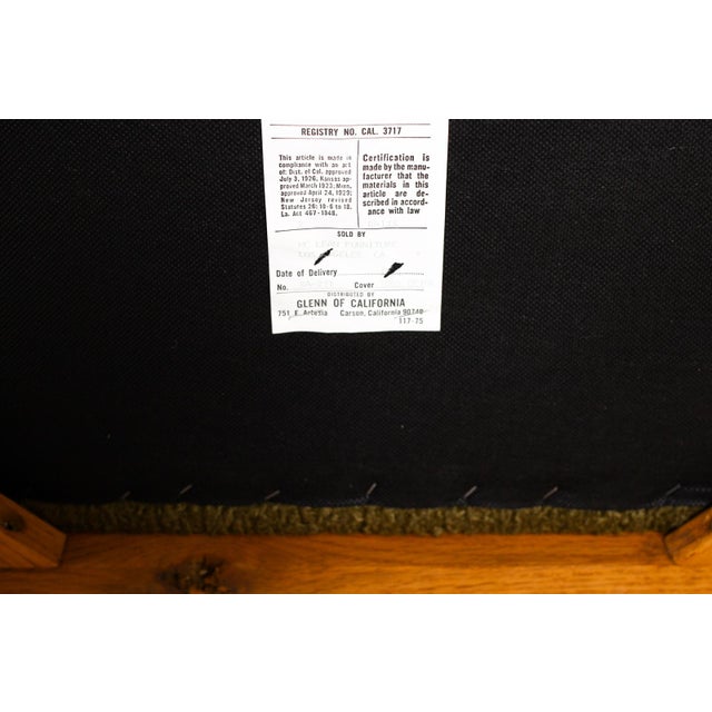 Vintage Mid Century 70’s Chunky White Oak Dining Set — Glenn of California — Table + 6 Chairs For Sale - Image 17 of 17