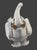 Traditional Vintage Lucky Elephant Figurine Hand Painted Floral Gilded Porcelain For Sale - Image 3 of 8
