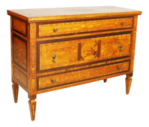 Vintage Italian Chest of Drawers from Meroni & Fossati, 1890s