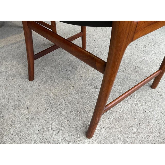 Mid-Century Modern Mid-Century Danish Dining Chairs by Kai Lyngfeldt Larsen for Vejen Polstermöbelfabrik, Set of 6 For Sale - Image 3 of 18