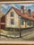 Axel Nipsted, Town, 1960s, Oil on Canvas, Framed For Sale - Image 9 of 10