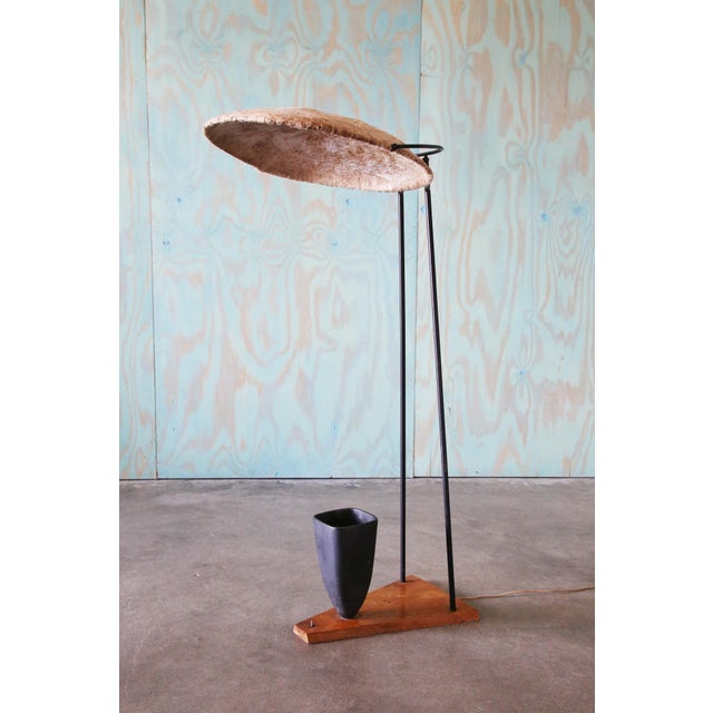 1950s 1950s Mitchell Bobrick for Controlight Rare Floor Lamp Mid Century Modern For Sale - Image 5 of 17
