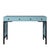 David Francis Swirl Writing Desk - Pool Blue For Sale - Image 4 of 9