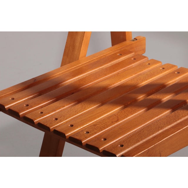 Trieste Chairs by Aldo Jacober for Alberto Bazzani, 1960s, Set of 4 For Sale - Image 4 of 11