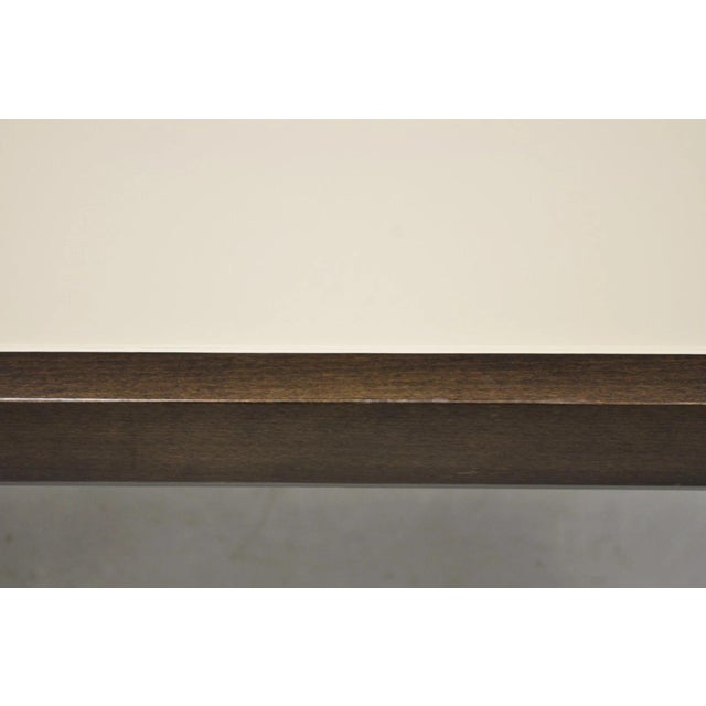 Calligaris S.p.A Italian Modern Extendable Glass Top Dining Table W/ Hidden Leaf For Sale - Image 17 of 17