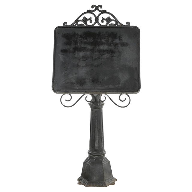 Cast Iron Restaurant Holder For Sale