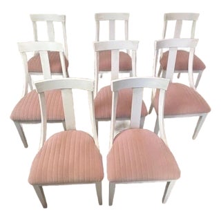 Set of 8 Sarreid Deco Side Chairs For Sale