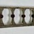 Architectural Salvaged Wooden Balustrade Railing With Original White & Red Knots Paint For Sale - Image 9 of 11