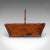 Late 19th Century Antique Country Ladies Garden Trug, English, Outdoor Tool Carry, Victorian, 1870 For Sale - Image 5 of 10