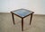 Wood 1960’s Mid-Century Modern Walnut & Foil Glass Side Table For Sale - Image 7 of 12