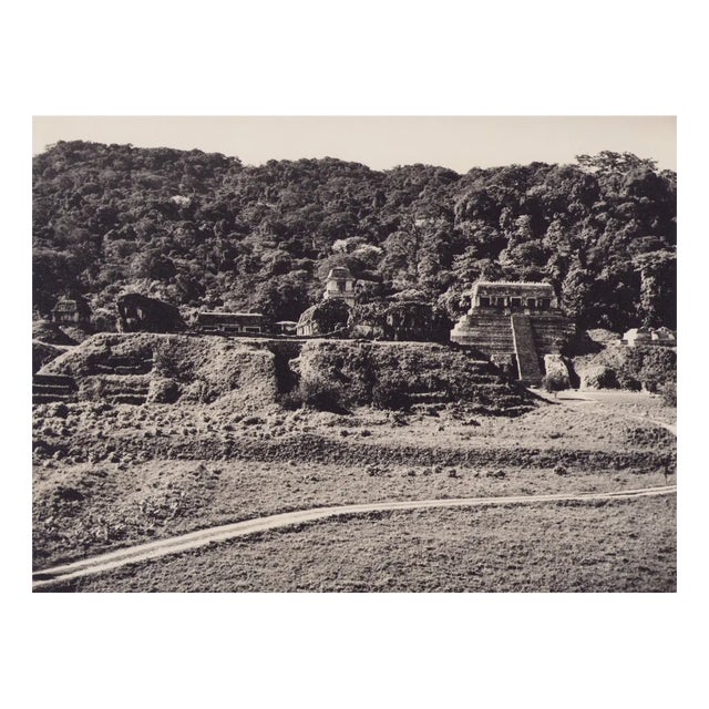 Hanna Seidel, Mexican Ruins, Maya, Black and White Photograph, 1960s For Sale