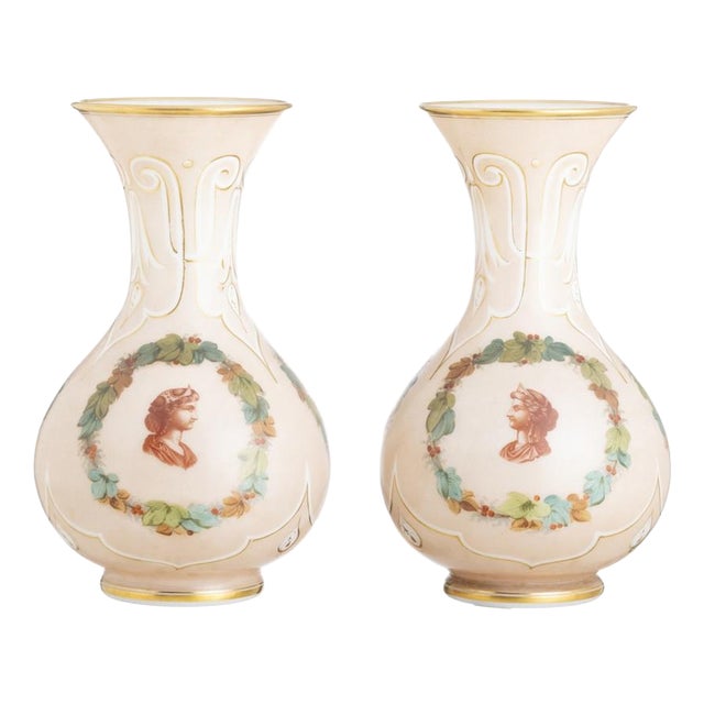 19th Century Glass and Crystal Jugs, Set of 2 For Sale