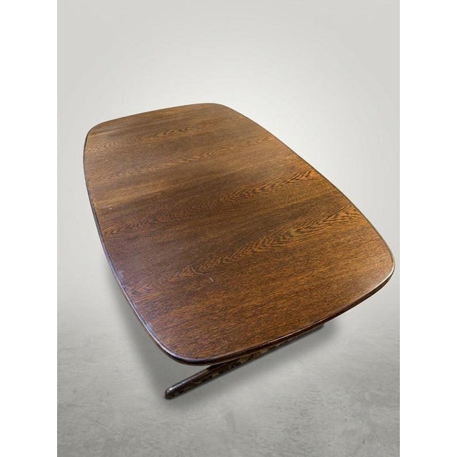Mid-Century Danish Extending Oak Dining Table by Skovby, 1970s For Sale - Image 3 of 8