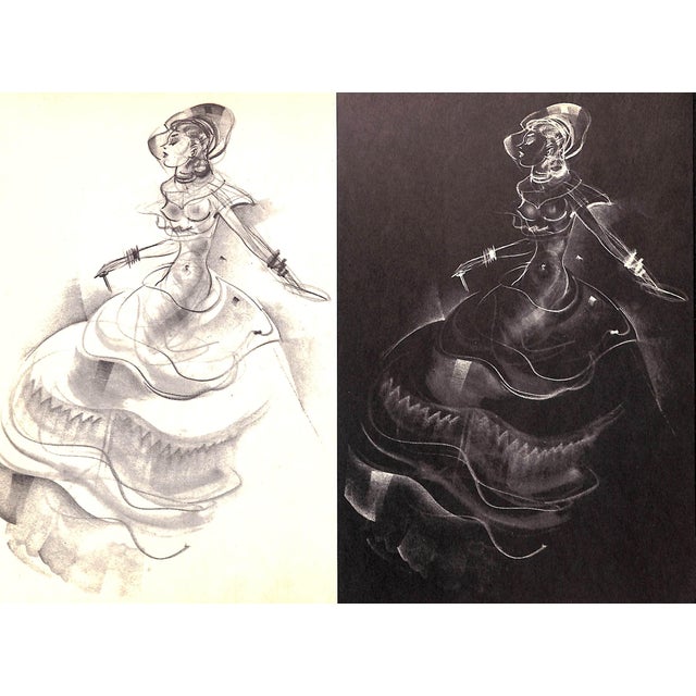 Paper "Figure Indication for the Artist, Art Director & Layout Man" 1952 Schorr, Harry Dreve For Sale - Image 7 of 9