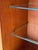 Brown Vintage Danish Teak Wall-Mounted Display Cabinet With Sliding Glass Doors by Cado – Mid-Century Modern For Sale - Image 8 of 9
