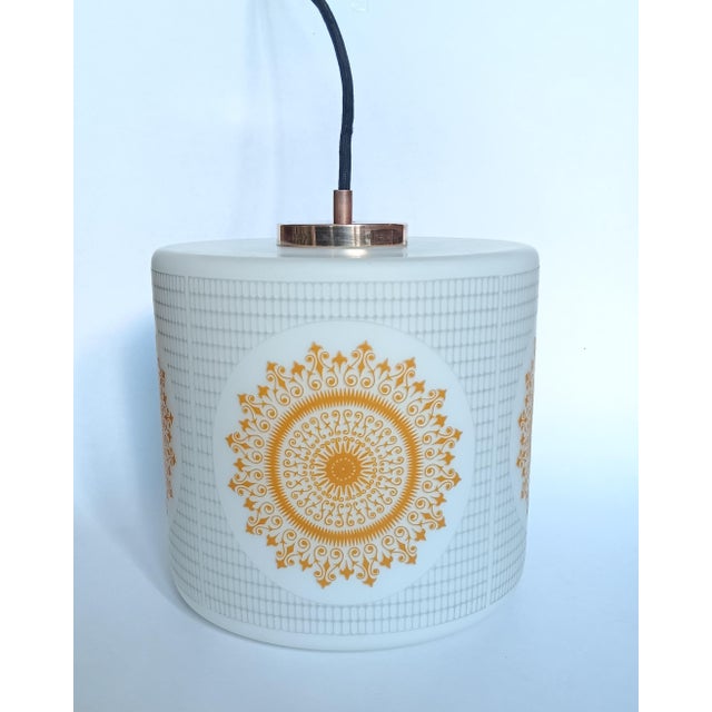 1970s Glass Pendant Lamp, 1970s For Sale - Image 5 of 5