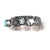 Late 20th Century 6.5" Alex Sanchez Navajo sterling petroglyph cuff bracelet with turquoise For Sale - Image 5 of 10