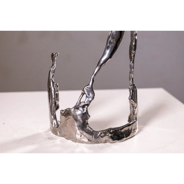 Don Snyder Galvenized Steel Sculpture 1974 For Sale - Image 4 of 6