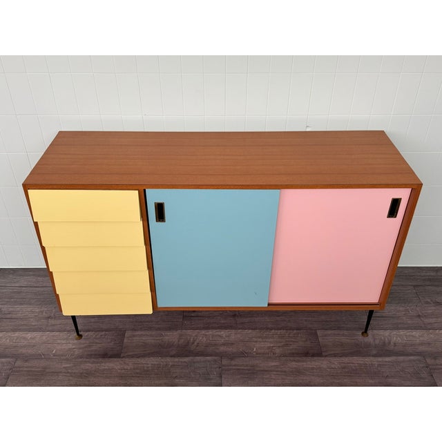 1960s Vintage Italian Sideboard, 1960s For Sale - Image 5 of 17