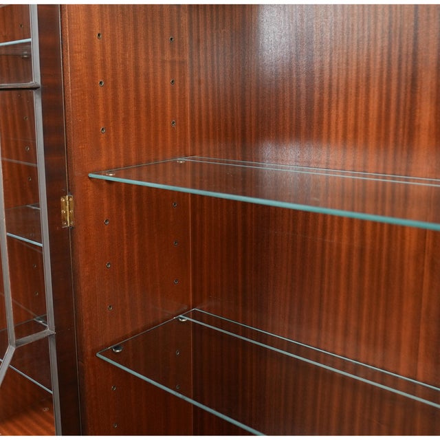 Brown 1990s Bevan Funnell Vintage Breakfront For Sale - Image 8 of 12