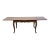 High End Vintage Country French Provincial Cherry Basketweave Parquetry 89" Refectory Dining Table For Sale