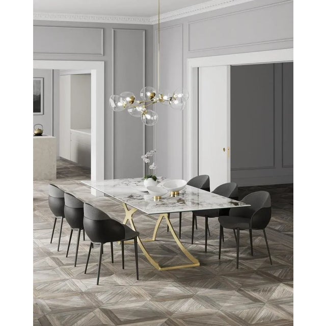 Contemporary Apollo Dining Table by Chinellato Design For Sale - Image 3 of 7