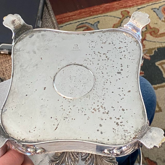 Early 1900's Antique Regency Style Epergne For Sale - Image 10 of 12