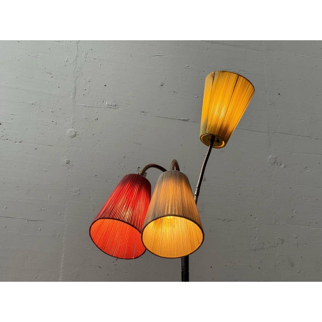 Mid-Century Floor Lamp with Gooseneck, 1960s For Sale - Image 5 of 18