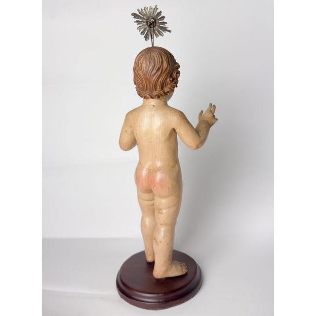 Flemish Mechelen Artist, Jesus Sculpture, 17th Century, Wood For Sale - Image 5 of 16