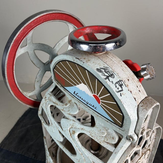 Mid-Century Modern Decorative Japanese Ice Shaver, 1950s For Sale - Image 13 of 16