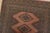 Bokhara Jaldar Rug 3’1” X 4’10” Pink Wool Tribal Hand-Knotted Oriental Carpet For Sale In Philadelphia - Image 6 of 11