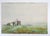 1890 Carmel Mission Watercolor Painting For Sale - Image 4 of 5