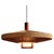 UFO Disc Pendant Light with Teak Centerpiece from Temde Leuchten, Germany, 1970s For Sale - Image 13 of 13