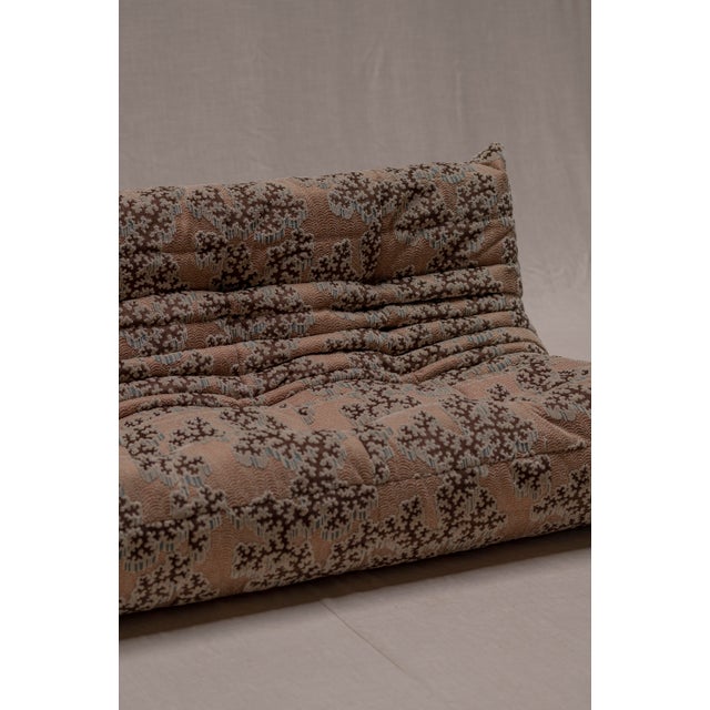 Iconic Togo three-seater sofa designed by Michel Ducaroy for Ligne Roset in 1973, one of the most celebrated and...