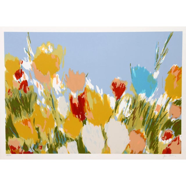 1970s "Day Break" Lithograph by Joan Paley For Sale - Image 4 of 4