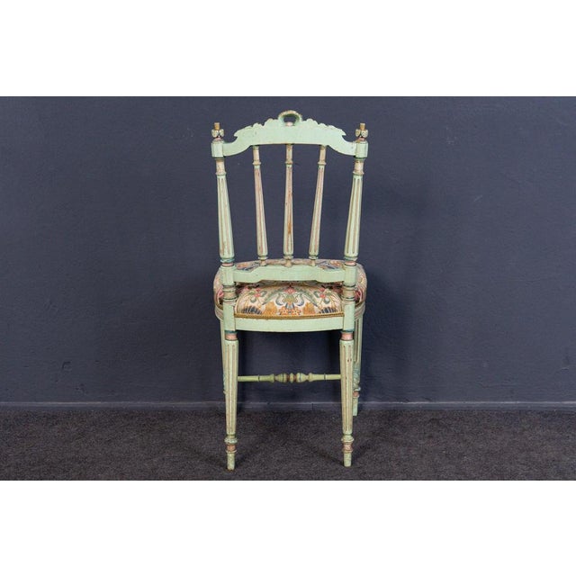 Brown Vintage Side Chairs, Set of 4 For Sale - Image 8 of 18