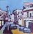 Textile Oil Painting on Canvas. "Chinatown" by Danka Krol For Sale - Image 7 of 8