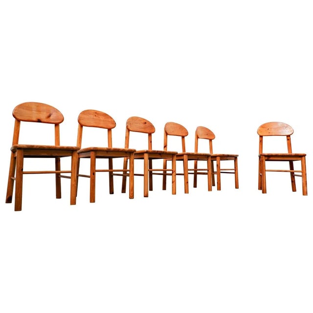 Pitchpin Chairs by Rainer Daumiller, 1970s, Set of 6 For Sale - Image 11 of 11