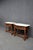 Pulaski Furniture Oak Nightstands With Faux Marble Tops, Pair For Sale In Philadelphia - Image 6 of 15