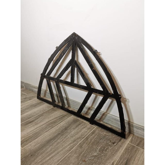 Vintage Metal Lattice Frame For Sale - Image 3 of 14