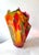 Mid-Century Modern 20thC Mid-Century Modern Colorful Murano Art Glass Sculptural Vase For Sale - Image 3 of 7
