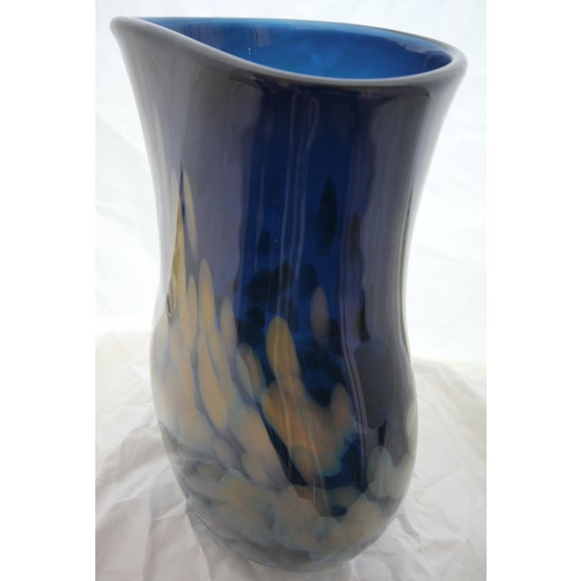 2008 Signed Dale Chihuly "Persian Nights” Art Glass Vase Studio Edition For Sale - Image 15 of 17