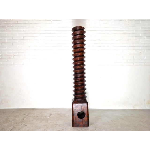 Antique Wine Press, France, 19th Century For Sale - Image 11 of 12