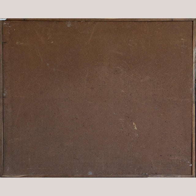 Lita, Large Abstract Composition, 1980s, Oil on Board For Sale - Image 7 of 10